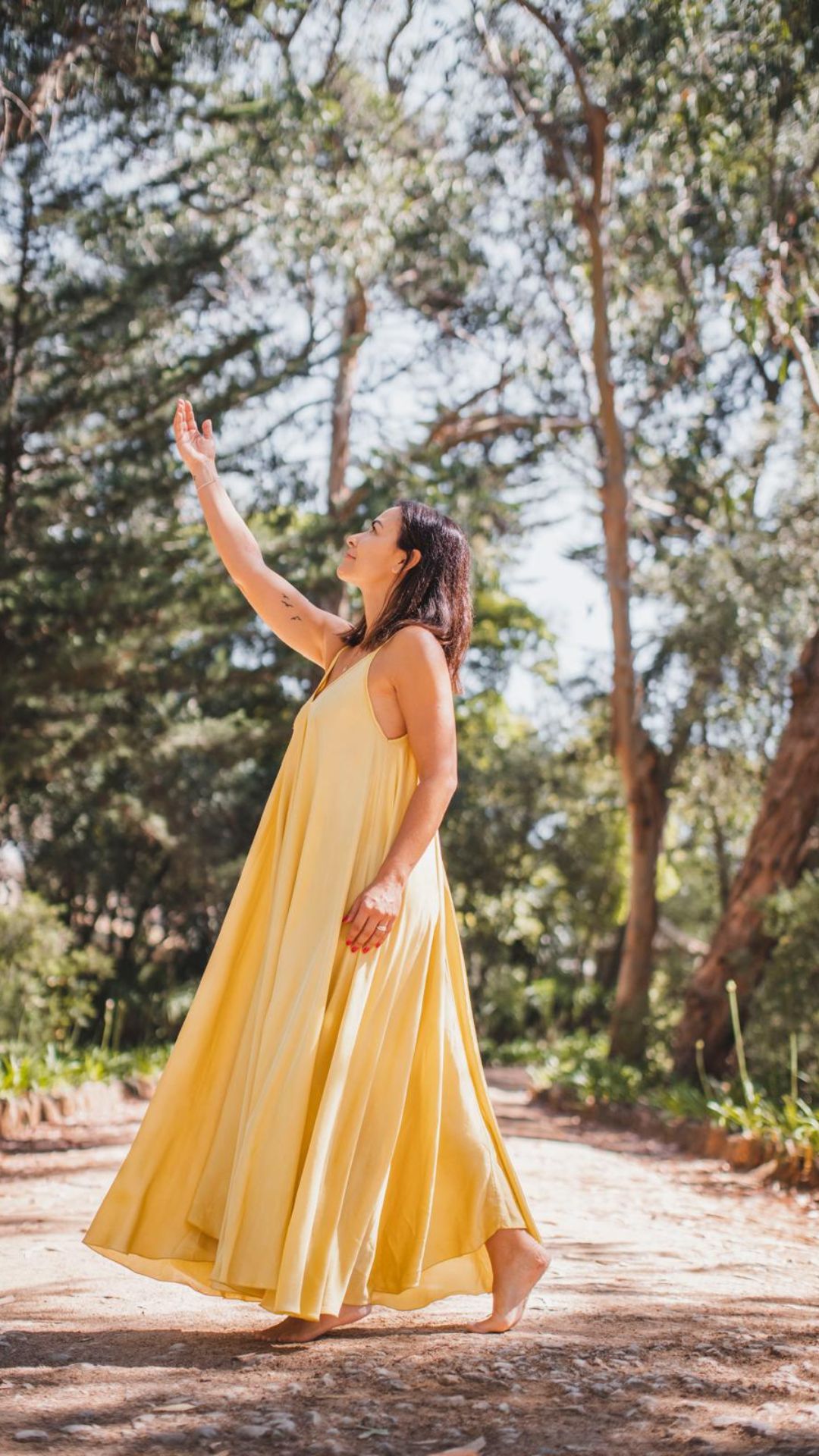 Roberta Pinheiro em conexão com a natureza